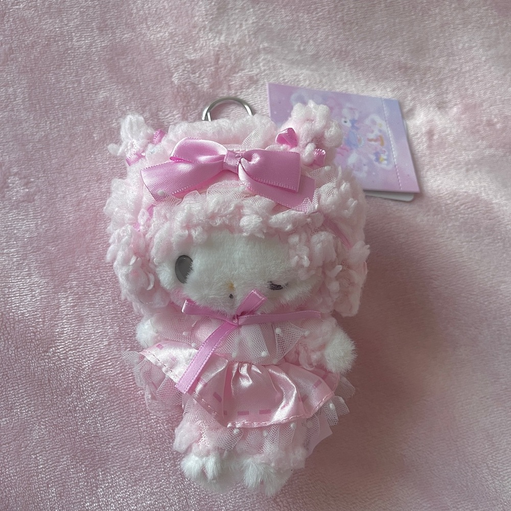 Sanrio Dreamy Design Series My Sweet Piano Birthday Plush Mascot Keychain